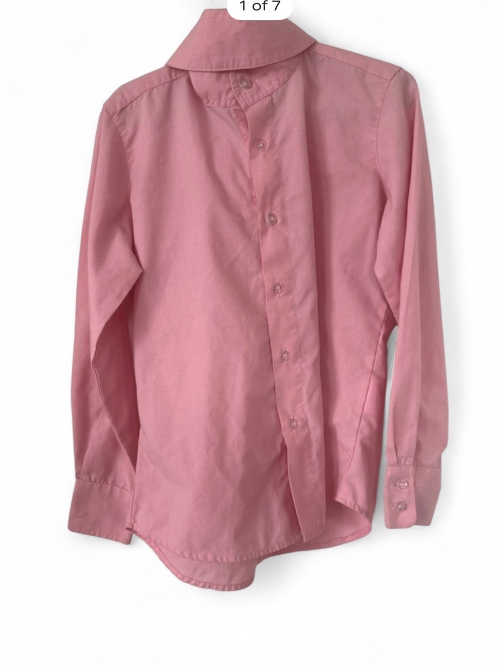 Tuffrider Children’s size 6 button down long sleeve equestrian show shirt